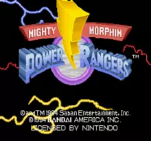 Image n° 4 - screenshots  : Mighty Morphin Power Rangers
